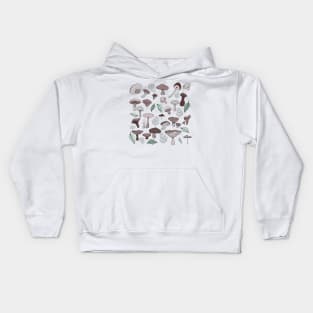 Mushrooms Kids Hoodie